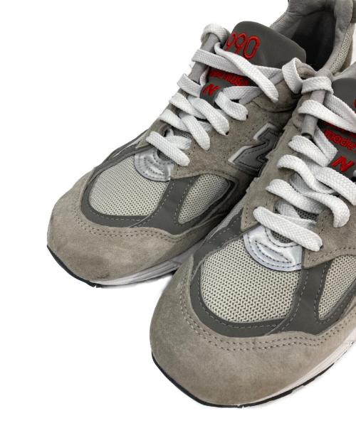 NEW BALANCE（ニューバランス）NEW BALANCE (ニューバランス) 990V2ローカットスニーカー グレー サイズ:26.5の古着・服飾アイテム