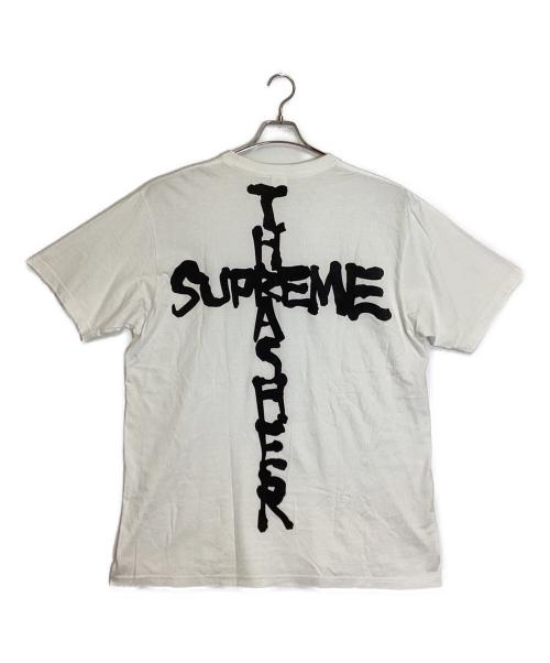 SUPREME（シュプリーム）SUPREME (シュプリーム) THRASHER (スラッシャー) Thrasher Cross Tee ホワイト サイズ:XLの古着・服飾アイテム