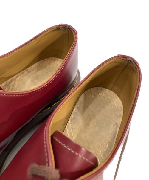 Dr.Martens（ドクターマーチン）Dr.Martens (ドクターマーチン) OXBLOOD 3EYELET SHOE レッド サイズ:UK8の古着・服飾アイテム