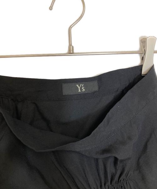 Y's（ワイズ）Y's (ワイズ) ギャザースカート ブラック サイズ:SIZE 1の古着・服飾アイテム