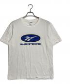 BlackEyePatch×REEBOKブラックアイパッチ×リーボック）の古着「プリントTシャツ」｜ホワイト