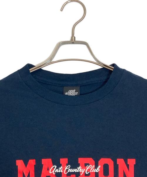 ANTI COUNTRY CLUB（アンタイ カントリー クラブ）ANTI COUNTRY CLUB (アンタイ カントリー クラブ) Tシャツ ネイビー サイズ:Ｍの古着・服飾アイテム