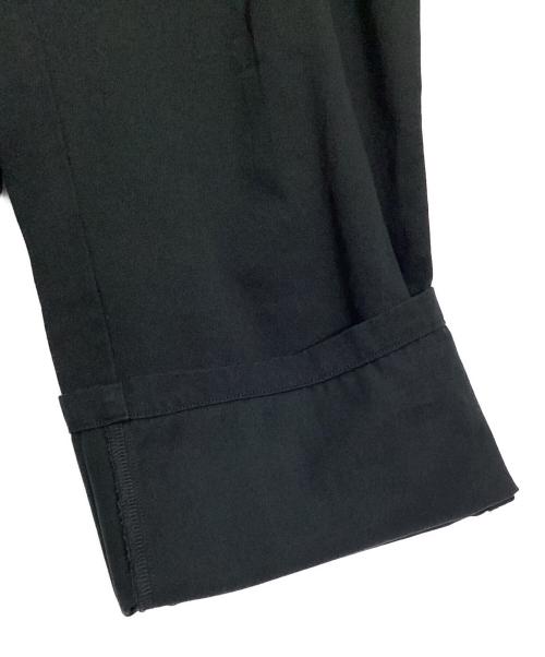 POLO RALPH LAUREN（ポロ・ラルフローレン）POLO RALPH LAUREN (ポロ・ラルフローレン) 2タックワイドチノパンツ ブラック サイズ:36/30の古着・服飾アイテム