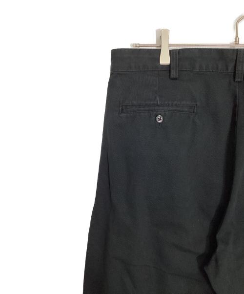 POLO RALPH LAUREN（ポロ・ラルフローレン）POLO RALPH LAUREN (ポロ・ラルフローレン) 2タックワイドチノパンツ ブラック サイズ:36/30の古着・服飾アイテム