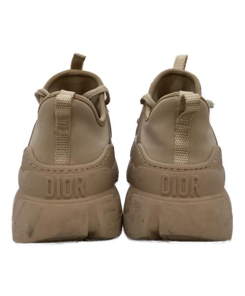 Christian Dior（クリスチャン ディオール）Christian Dior (クリスチャン ディオール) D-Connectローカットスニーカー/ディーコネクト ローカットスニーカー ベージュ サイズ:23の古着・服飾アイテム