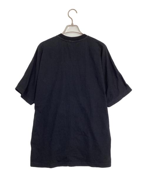 STONE ISLAND（ストーンアイランド）STONE ISLAND (ストーンアイランド) ナイロンメタルコンパスT ブラック×ネイビー サイズ:Lの古着・服飾アイテム