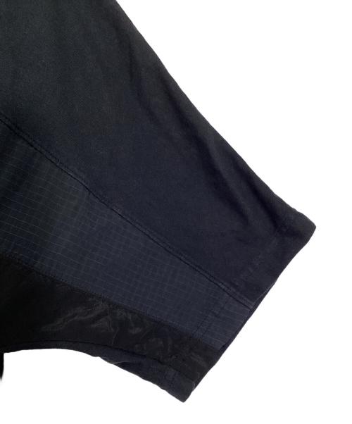 STONE ISLAND（ストーンアイランド）STONE ISLAND (ストーンアイランド) ナイロンメタルコンパスT ブラック×ネイビー サイズ:Lの古着・服飾アイテム