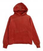 Pilgrimピルグリム）の古着「50-60’sリブ無しダブルフェイスパーカー」｜レッド