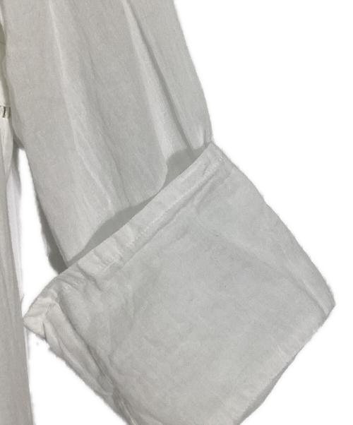 ne quittez pas（ヌキテパ）ne quittez pas (ヌキテパ) Cotton Voile Tiered Middle Length Dress/コットンボイル ティアード ミドルレングス ドレス ホワイト サイズ:不明の古着・服飾アイテム
