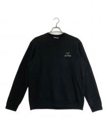 ARC'TERYX（アークテリクス）の古着「EMBLEM FLEECE CREW M」｜ブラック