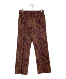 Needles（ニードルズ）の古着「Track Pant - Poly Jq. - Paisley」｜ブラウン