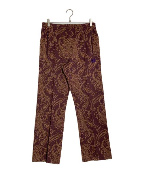Needles（ニードルズ）Needles (ニードルズ) Track Pant - Poly Jq. - Paisley ブラウン サイズ:Ｍの古着・服飾アイテム