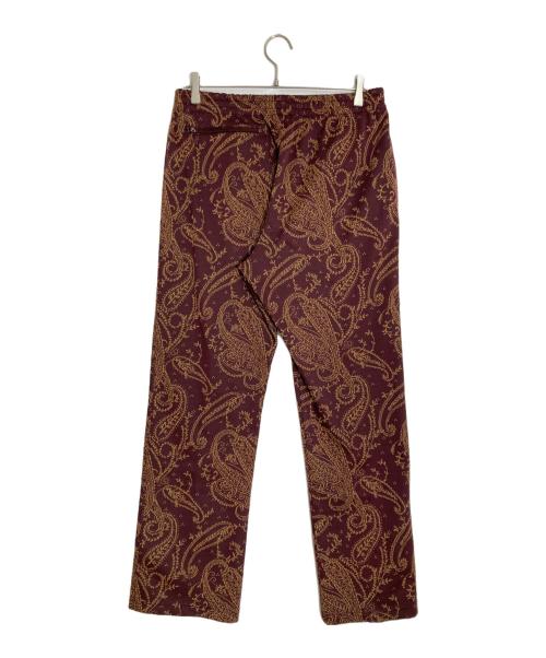Needles（ニードルズ）Needles (ニードルズ) Track Pant - Poly Jq. - Paisley ブラウン サイズ:Ｍの古着・服飾アイテム