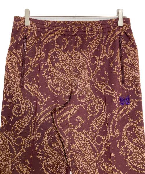Needles（ニードルズ）Needles (ニードルズ) Track Pant - Poly Jq. - Paisley ブラウン サイズ:Ｍの古着・服飾アイテム
