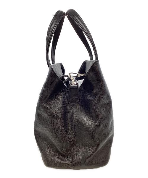 LONGCHAMP（ロンシャン）LONGCHAMP (ロンシャン) 2WAYレザーバッグ ブラックの古着・服飾アイテム