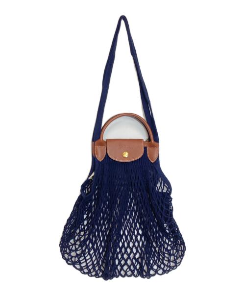 LONGCHAMP（ロンシャン）LONGCHAMP (ロンシャン) FILT (フィルト) プリアージュフィレ2wayショルダーバッグ ネイビーの古着・服飾アイテム
