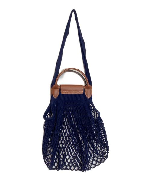 LONGCHAMP（ロンシャン）LONGCHAMP (ロンシャン) FILT (フィルト) プリアージュフィレ2wayショルダーバッグ ネイビーの古着・服飾アイテム