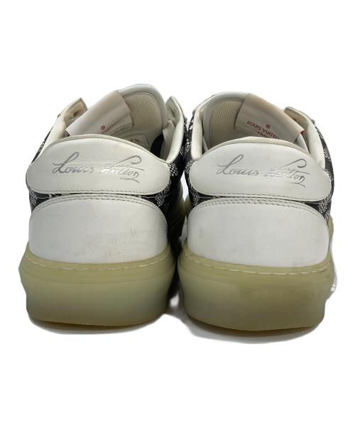 LOUIS VUITTON（ルイ ヴィトン）LOUIS VUITTON (ルイ ヴィトン) LVオリ・ライン ディストーテッドダミエ ローカット ブラック サイズ:7 1/2の古着・服飾アイテム