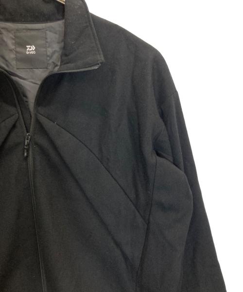 D-VEC（ディーベック）D-VEC (ディーベック) WR REAMIDE WOOL BLOUSON ブラック サイズ:2の古着・服飾アイテム