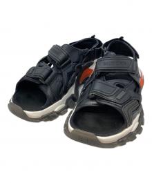BALENCIAGA（バレンシアガ）の古着「TRACK SANDAL」｜ブラック×ホワイト