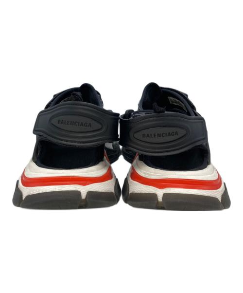 BALENCIAGA（バレンシアガ）BALENCIAGA (バレンシアガ) TRACK SANDAL ブラック×ホワイト サイズ:27の古着・服飾アイテム