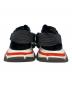 中古・古着 BALENCIAGA (バレンシアガ) TRACK SANDAL ブラック×ホワイト サイズ:27：20000円