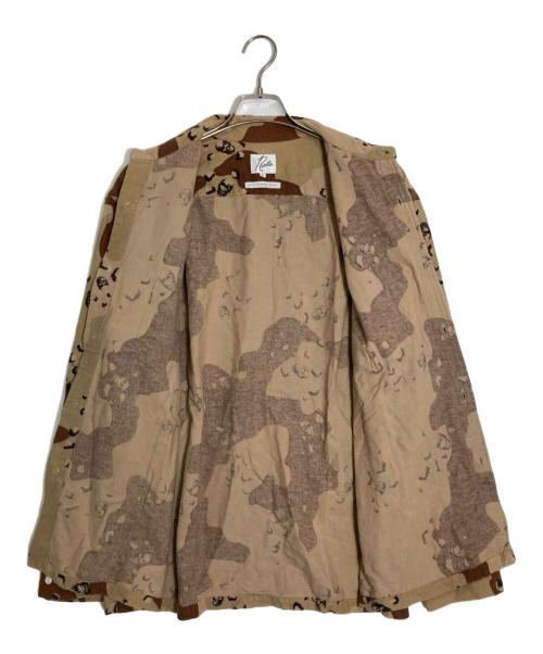 Needles（ニードルズ）Needles (ニードルズ) チョコチップカモフランネルシャツ ブラウン サイズ:Ｌの古着・服飾アイテム