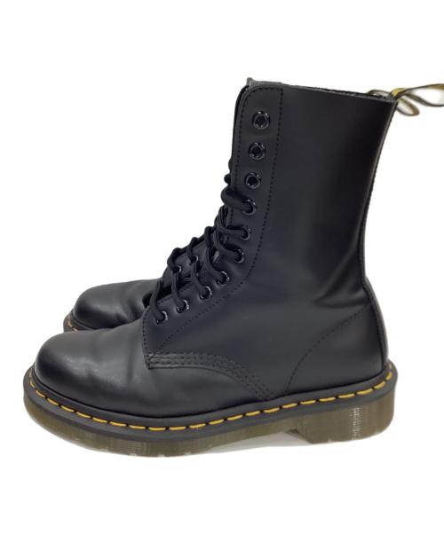 Dr.Martens（ドクターマーチン）Dr.Martens (ドクターマーチン) 10ホールブーツ ブラック サイズ:UK 5の古着・服飾アイテム