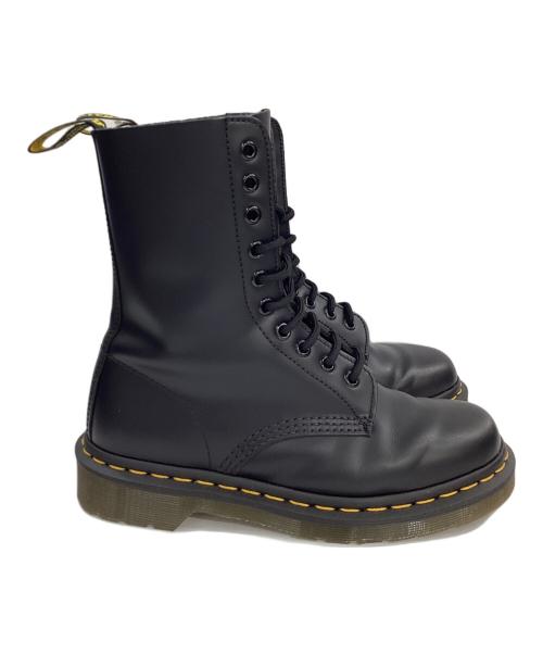 Dr.Martens（ドクターマーチン）Dr.Martens (ドクターマーチン) 10ホールブーツ ブラック サイズ:UK 5の古着・服飾アイテム