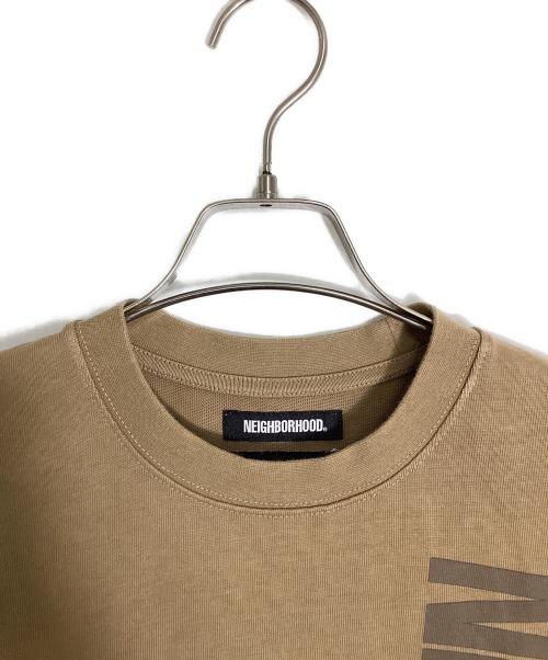 NEIGHBORHOOD（ネイバーフッド）NEIGHBORHOOD (ネイバーフッド) WIND AND SEA (ウィンダンシー) コラボポケットTシャツ ブラウン サイズ:Sの古着・服飾アイテム