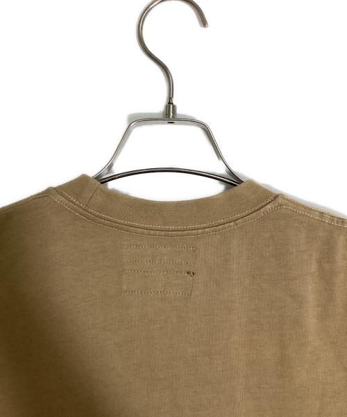 NEIGHBORHOOD（ネイバーフッド）NEIGHBORHOOD (ネイバーフッド) WIND AND SEA (ウィンダンシー) コラボポケットTシャツ ブラウン サイズ:Sの古着・服飾アイテム