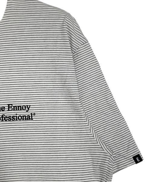 The Ennoy Professional（ザ エンノイ プロフェッショナル）THE ENNOY PROFESSIONAL (ザ エンノイ プロフェッショナル) S/S Border Tee ホワイト×ブラック サイズ:XLの古着・服飾アイテム