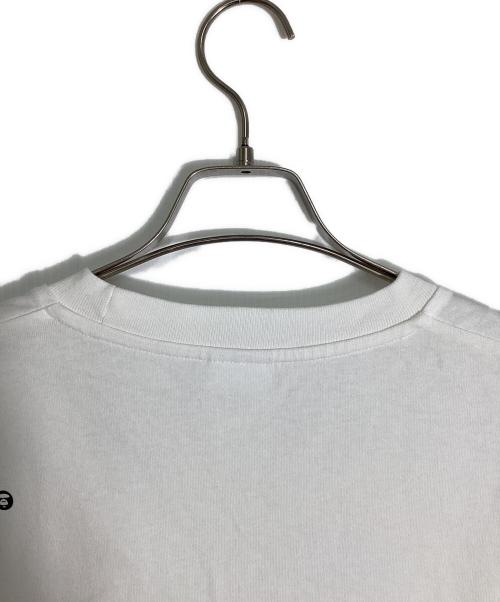 Aape BY A BATHING APE（エーエイプ バイ アベイシングエイプ）AAPE BY A BATHING APE (エーエイプ バイ アベイシングエイプ) プリントTシャツ ホワイト サイズ:XLの古着・服飾アイテム