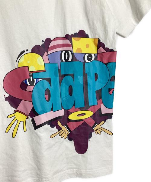Aape BY A BATHING APE（エーエイプ バイ アベイシングエイプ）AAPE BY A BATHING APE (エーエイプ バイ アベイシングエイプ) プリントTシャツ ホワイト サイズ:XLの古着・服飾アイテム