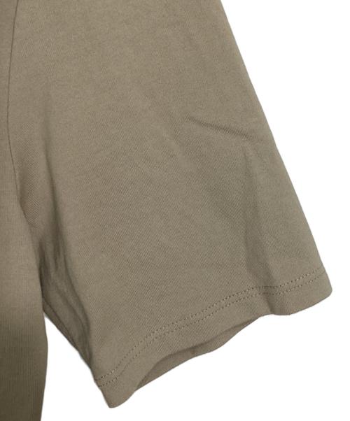 LOUNIE（ルーニー）LOUNIE (ルーニー) KANAKO SATO (カナコ サトウ) パワショルＴシャツ ベージュ サイズ:36の古着・服飾アイテム