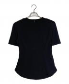 LOUNIE×Kanako Satoルーニー×カナコ サトウ）の古着「パワショルＴシャツ」｜ブラック