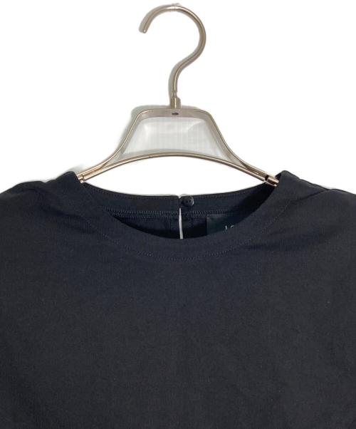 LOUNIE（ルーニー）LOUNIE (ルーニー) Kanako Sato (カナコ サトウ) パワショルＴシャツ ブラック サイズ:36 未使用品の古着・服飾アイテム