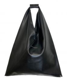MM6 Maison Margiela（エムエムシックスメゾンマルジェラ）の古着「スモール トライアングル ジャパニーズ トート」｜ブラック