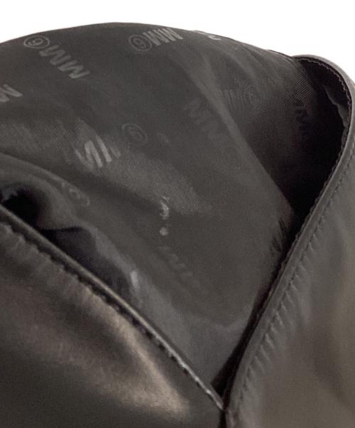 MM6 Maison Margiela（エムエムシックスメゾンマルジェラ）MM6 Maison Margiela (エムエムシックスメゾンマルジェラ) スモール トライアングル ジャパニーズ トート ブラックの古着・服飾アイテム