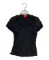 Vivienne Westwood RED LABEL（ヴィヴィアンウエストウッドレッドレーベル）の古着「ロゴ刺繍ミニTシャツ」｜ブラック