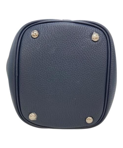 COCOCELUX GOLD（ココセリュックスゴールド）COCOCELUX GOLD (ココセリュックスゴールド) カデナ付ハンドバッグ ネイビーの古着・服飾アイテム