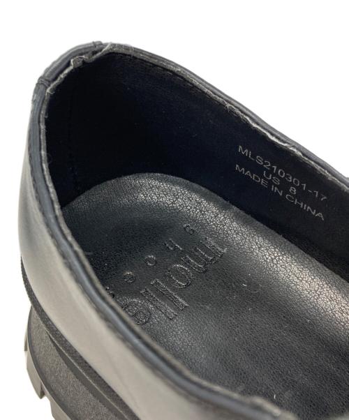 molle shoes（モールシューズ）molle shoes (モールシューズ) F/L T-STRAP ブラック サイズ:26の古着・服飾アイテム