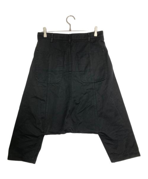 BLACK COMME des GARCONS（ブラックコムデギャルソン）BLACK COMME des GARCONS (ブラックコムデギャルソン) サルエルパンツ ブラック サイズ:Ｓの古着・服飾アイテム