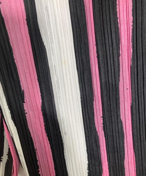 PLEATS PLEASE（プリーツプリーズ）PLEATS PLEASE (プリーツプリーズ) ペイントプリーツパンツ ピンク サイズ:４の古着・服飾アイテム