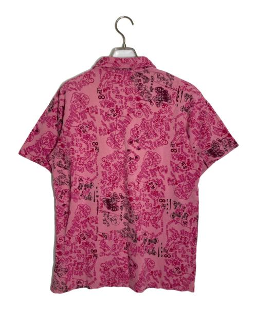 COMME des GARCONS SHIRT（コムデギャルソンシャツ）COMME des GARCONS SHIRT (コムデギャルソンシャツ) ポロシャツ ピンク サイズ:Mの古着・服飾アイテム