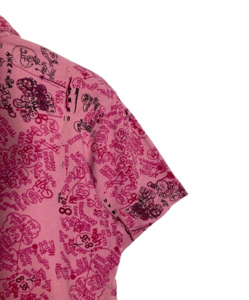 COMME des GARCONS SHIRT（コムデギャルソンシャツ）COMME des GARCONS SHIRT (コムデギャルソンシャツ) ポロシャツ ピンク サイズ:Mの古着・服飾アイテム