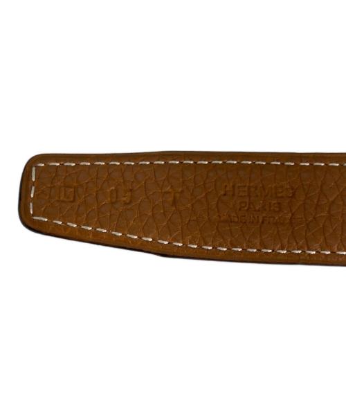 HERMES（エルメス）HERMES (エルメス) レザーベルト ブラックの古着・服飾アイテム