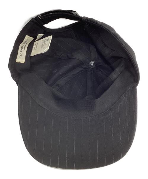 kijima takayuki（キジマタカユキ）KIJIMA TAKAYUKI (キジマタカユキ) Graphpaper (グラフペーパー) Selvage Wool 6 Panel Cap ブラックの古着・服飾アイテム