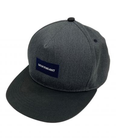 DESCENDANT キャップ ブラック 中古・古着通販】DESCENDANT (ディセンダント) キャップ ブラック