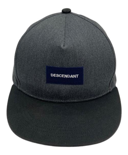 DESCENDANT（ディセンダント）DESCENDANT (ディセンダント) キャップ ブラック サイズ:-の古着・服飾アイテム